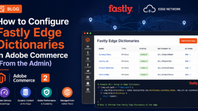 How to Configure Fastly Edge Dictionaries in Adobe Commerce (From the Admin)