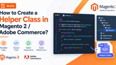 How to Create a Helper Class in Magento 2