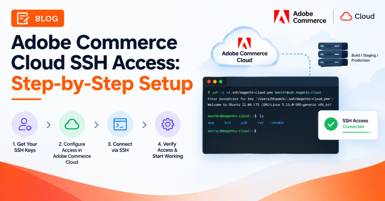 Adobe Commerce Cloud SSH Access: Step-by-Step Setup
